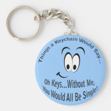 Vous seriez tous lt simple Keychain Porte-clefs
