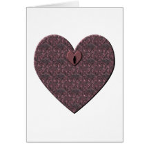 Vous tenez la clé sur mon coeur mon amour ! Carte