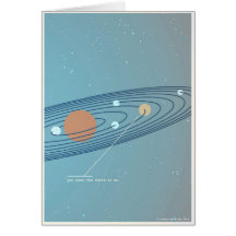 Vous voulez dire le monde à moi cartes de vœux