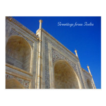 voûte du Taj Mahal Carte Postale