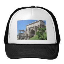 Voûte romaine de forum de Titus - Rome, Italie Casquette
