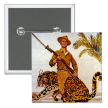 Voyage ? Aventure ? Joignez les marines ! Badge Avec Épingle