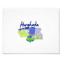 voyage bleu image.png de ville de hurghada tirage photo