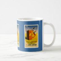 Voyage dans la tasse d'affiche de l'Irlande