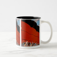 Voyage de fève de revêtement d'océan mug