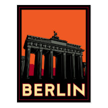 voyage de l'art déco oktoberfest de Berlin Allemag Cartes Postales