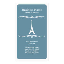 voyage de mod (Tour Eiffel) Modèles De Cartes De Visite