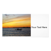 Voyage joyeux cartes de vœux avec photo