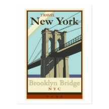Voyage New York Carte Postale