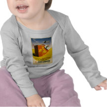 Voyage pièce en t de douille d'affiche de l'Irland T-shirt