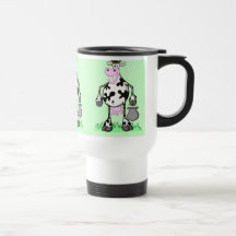 Voyage/tasse "vache drôle " de banlieusard