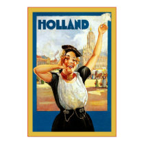 Voyage vintage de ~ de la Hollande posters