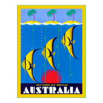Voyage vintage de ~ de l'Australie posters