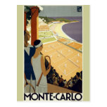 Voyage vintage de Monte Carlo Monaco cartes postales