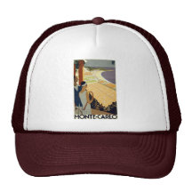 Voyage vintage de Monte Carlo Monaco Casquettes