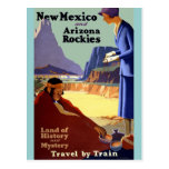 Voyage vintage - le Nouveau Mexique et l'Arizona l Carte Postale