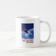 Voyagent un nouveau monde voient les Etats-Unis Tasse