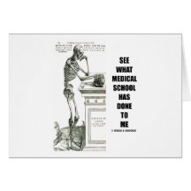 Voyez ce que la Faculté de Médecine a fait à moi ( Carte De Vœux