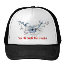 Voyez la fumée casquette
