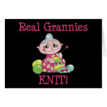 Vrai KNIT de mamies ! Cartes De Vœux