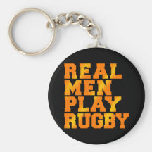 Vrai rugby de jeu d'hommes porte-clef