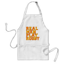 Vrai rugby de jeu d'hommes tabliers