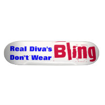 Vraie diva planches à roulettes customisées