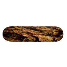 Vraie écorce d'arbre planches à roulettes
