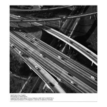 Vue aérienne de Los Angeles par Ansel Adams posters