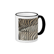 Vue aérienne du zèbre de Burchell (Equus Tasse À Café