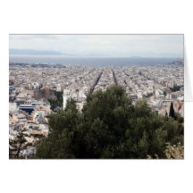 vue Athènes Cartes De Vœux