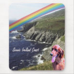 Vue côtière belle Irlande pittoresque Tapis De Souris