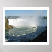 Vue de chutes du Niagara   : APPRÉCIEZ LA JOIE de  Poster