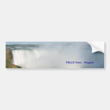 Vue de chutes : Niagara Etats-Unis Canada Adhésif Pour Voiture