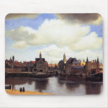 Vue de Delft Tapis De Souris