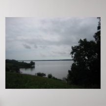 Vue de lac fall River Posters