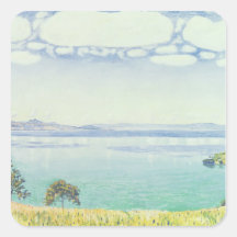 Vue de lac Leman de Chexbres, 1905 Autocollant