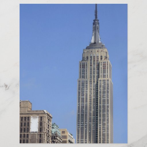Vue de l'Empire State Building Tract