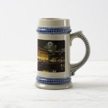 Vue de nuit de Londres de dock de St Katherines Tasses
