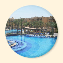Vue de piscine de Cabo San Lucas Mexique magnets