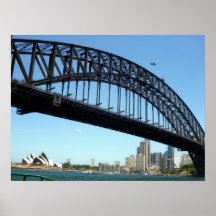 vue de port de Sydney Posters