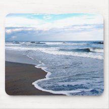 vue de rivage tapis de souris
