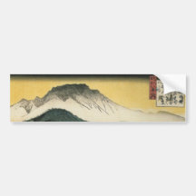 Vue de soirée d'un temple dans les collines par An Adhésifs Pour Voiture