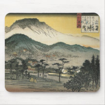 Vue de soirée d'un temple dans les collines par An Tapis De Souris