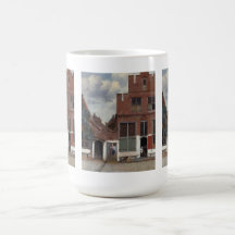 Vue des maisons à Delft la petite rue Mugs À Café