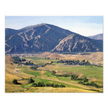 Vue d'été de la région de Ketchum/Sun Valley Photographies