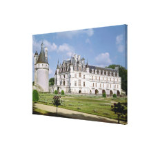 Vue extérieure du donjon toile tendue sur châssis