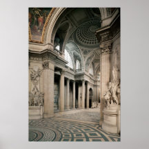 Vue intérieure, 1764-1812 affiche