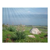 Vue panoramique de mer de la Galilée Faire-part Personnalisé