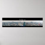 Vue panoramique de Tokyo Affiches